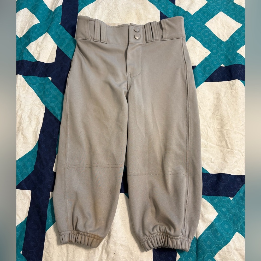 Champro Youth M Grey Baseball Knickers